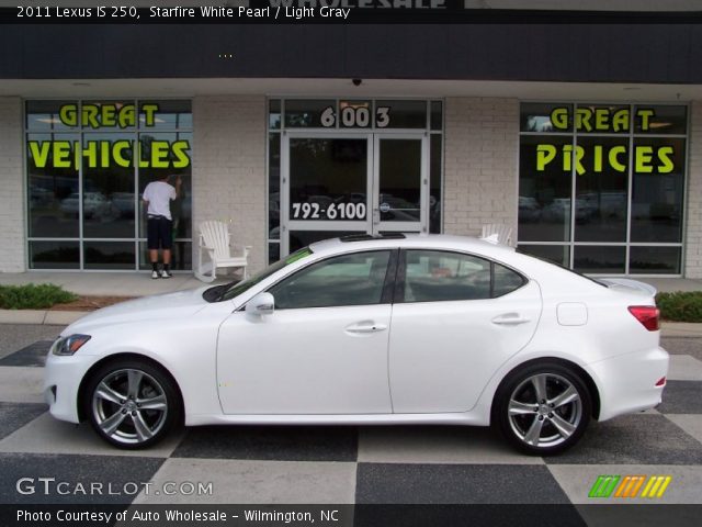 2011 Lexus IS 250 in Starfire White Pearl