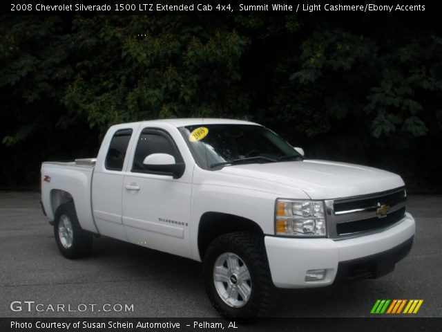 2008 Chevrolet Silverado 1500 LTZ Extended Cab 4x4 in Summit White