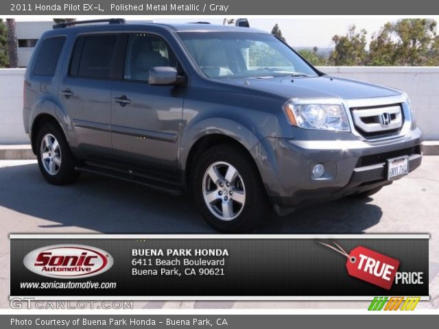 2011 Honda Pilot EX-L in Polished Metal Metallic