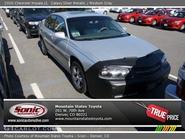 2000 Chevrolet Impala LS in Galaxy Silver Metallic