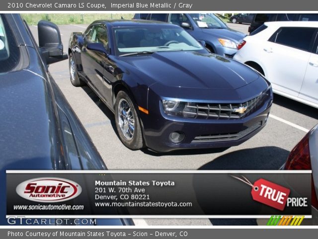2010 Chevrolet Camaro LS Coupe in Imperial Blue Metallic