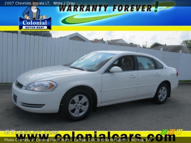 2007 Chevrolet Impala LT in White
