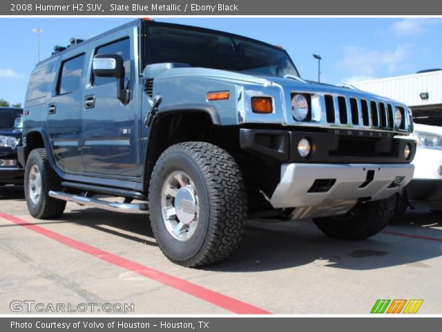 2008 Hummer H2 SUV in Slate Blue Metallic