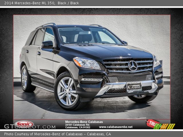 2014 Mercedes-Benz ML 350 in Black