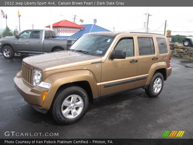 2012 Jeep Liberty Sport 4x4 in Canyon Brown Pearl