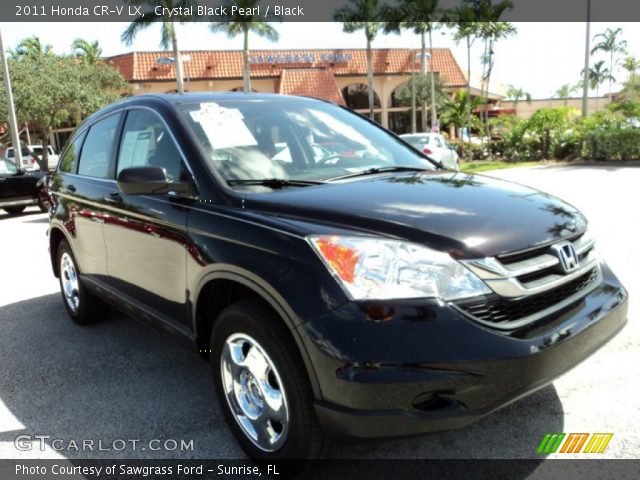2011 Honda CR-V LX in Crystal Black Pearl
