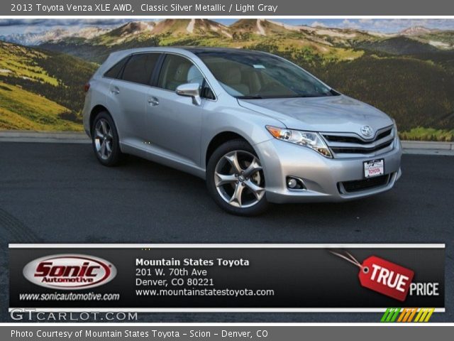 2013 Toyota Venza XLE AWD in Classic Silver Metallic