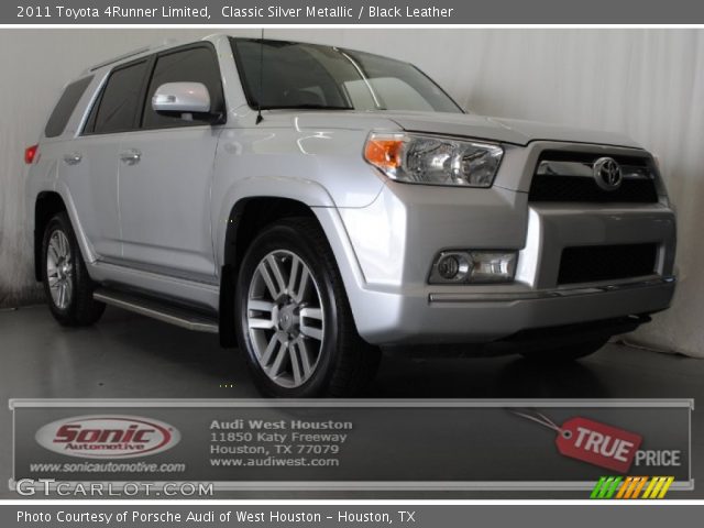 2011 Toyota 4Runner Limited in Classic Silver Metallic
