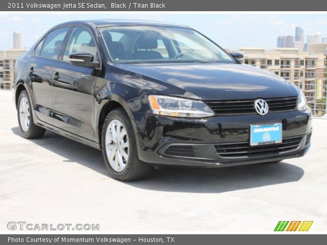 2011 Volkswagen Jetta SE Sedan in Black