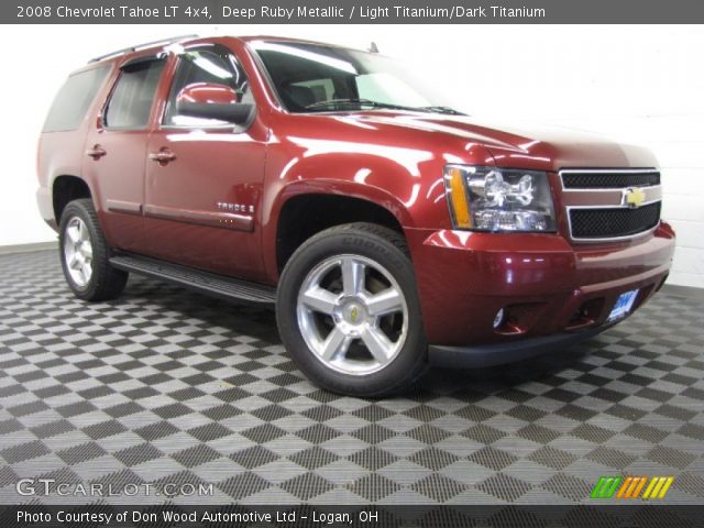 2008 Chevrolet Tahoe LT 4x4 in Deep Ruby Metallic