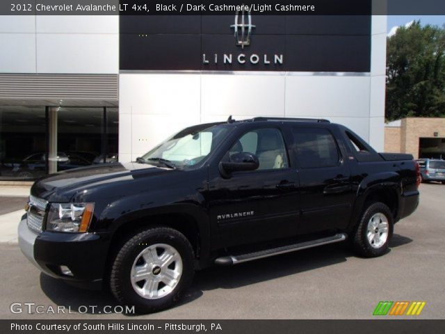 2012 Chevrolet Avalanche LT 4x4 in Black
