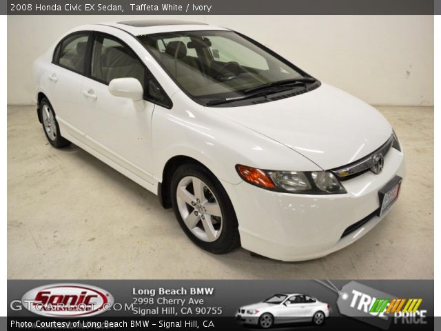 2008 Honda Civic EX Sedan in Taffeta White