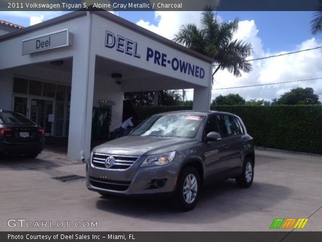 2011 Volkswagen Tiguan S in Alpine Gray Metallic