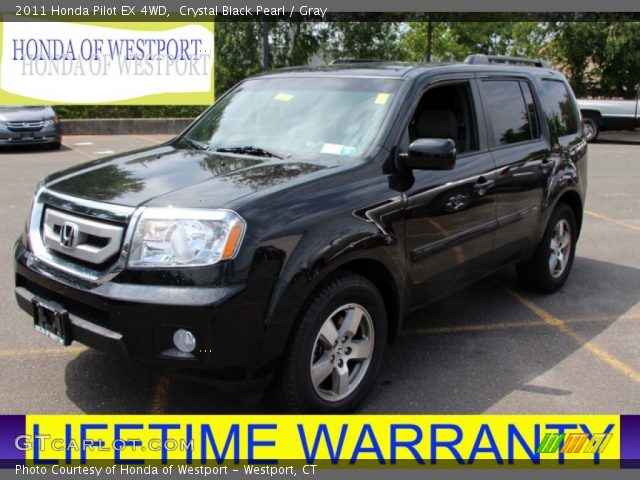 2011 Honda Pilot EX 4WD in Crystal Black Pearl