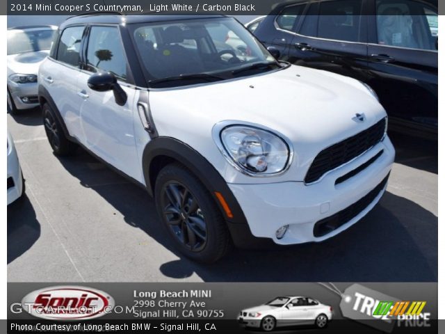 2014 Mini Cooper S Countryman in Light White