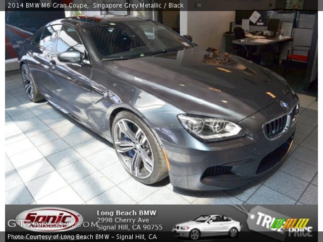 2014 BMW M6 Gran Coupe in Singapore Grey Metallic