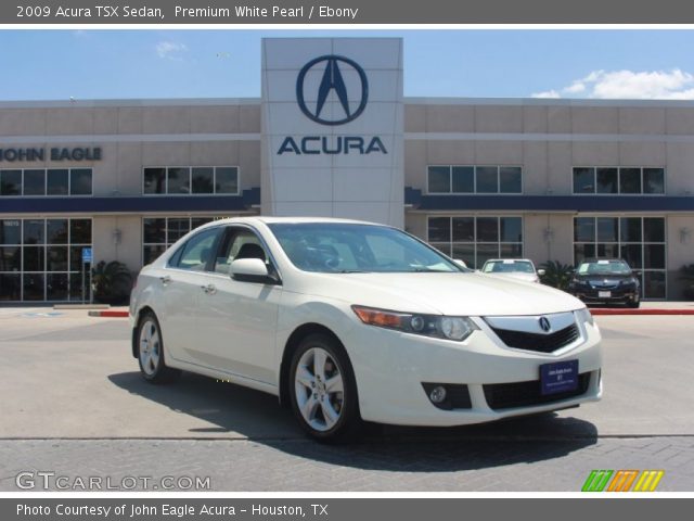 2009 Acura TSX Sedan in Premium White Pearl