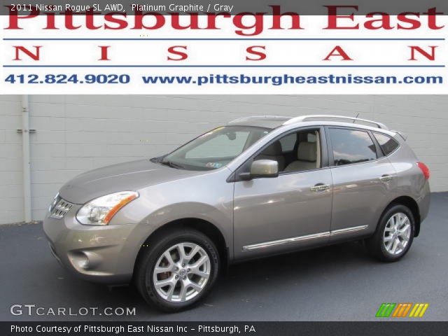 2011 Nissan Rogue SL AWD in Platinum Graphite