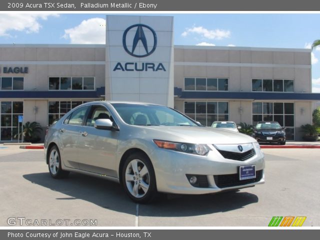 2009 Acura TSX Sedan in Palladium Metallic