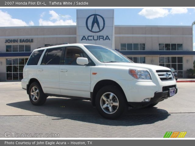 2007 Honda Pilot EX-L in Taffeta White