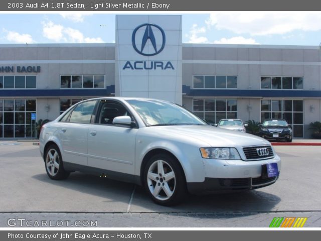 2003 Audi A4 1.8T Sedan in Light Silver Metallic
