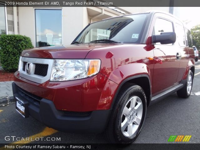 2009 Honda Element EX AWD in Tango Red Pearl