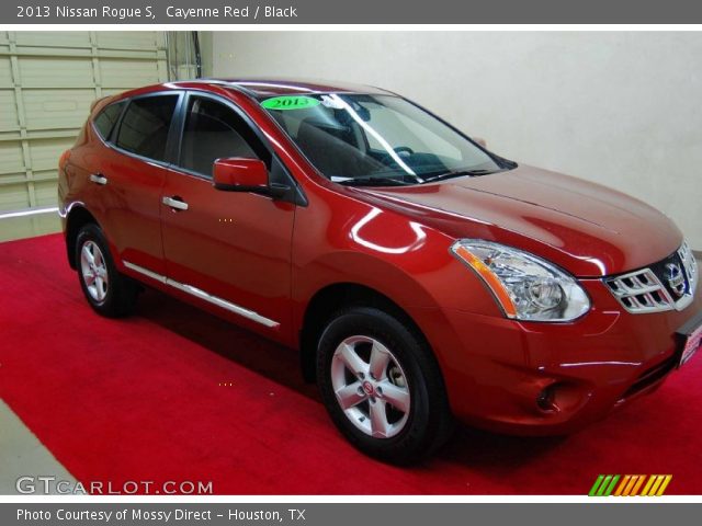 2013 Nissan Rogue S in Cayenne Red
