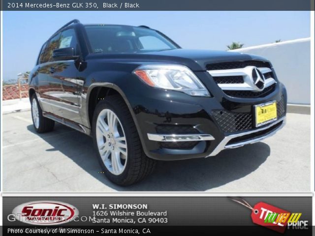 2014 Mercedes-Benz GLK 350 in Black
