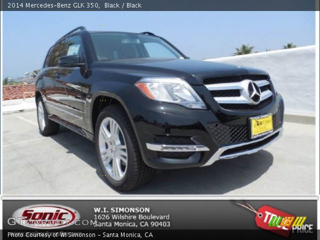 2014 Mercedes-Benz GLK 350 in Black