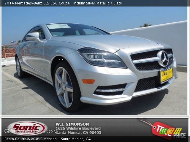 2014 Mercedes-Benz CLS 550 Coupe in Iridium Silver Metallic