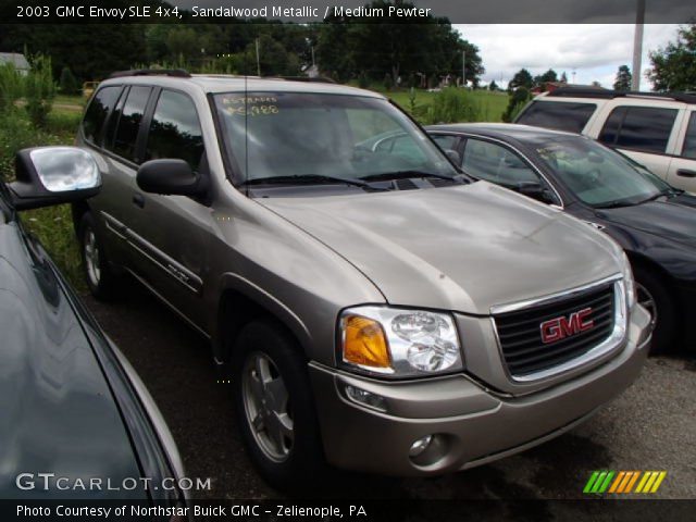 2003 GMC Envoy SLE 4x4 in Sandalwood Metallic