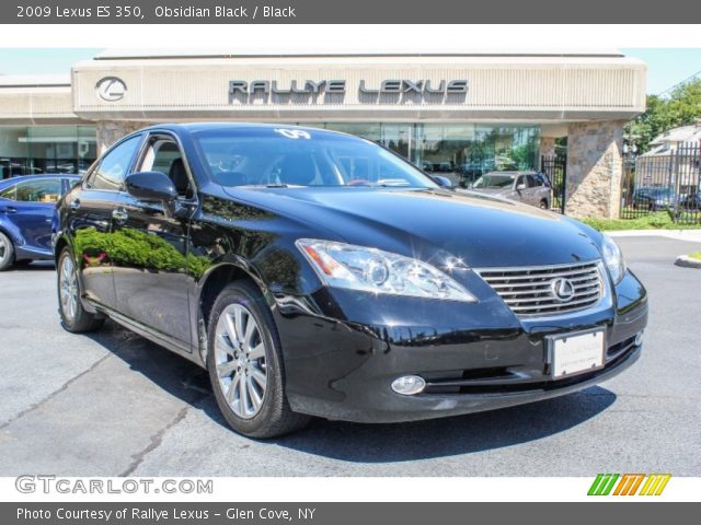 2009 Lexus ES 350 in Obsidian Black