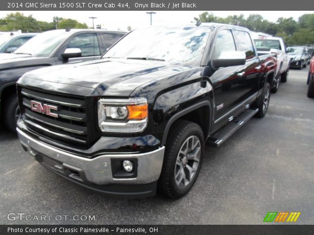 2014 GMC Sierra 1500 SLT Crew Cab 4x4 in Onyx Black