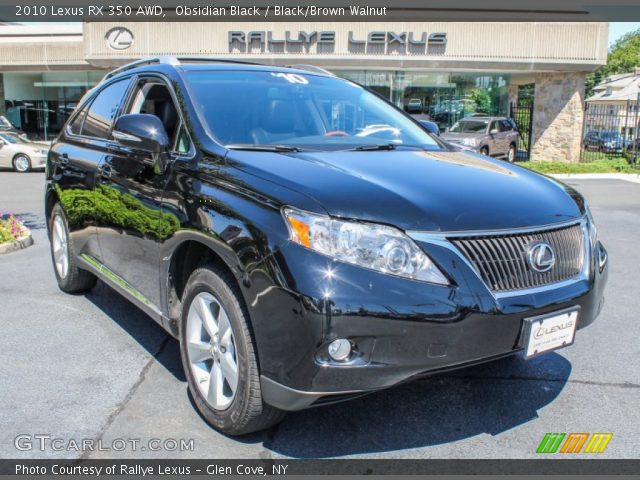 2010 Lexus RX 350 AWD in Obsidian Black