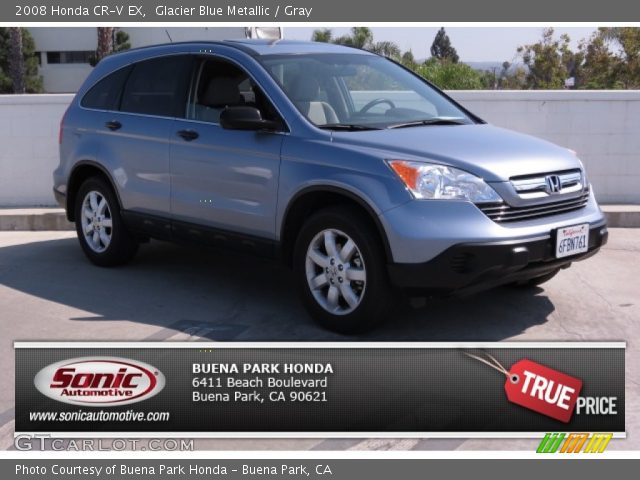 2008 Honda CR-V EX in Glacier Blue Metallic