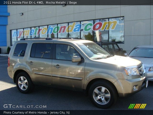 2011 Honda Pilot EX-L 4WD in Mocha Metallic