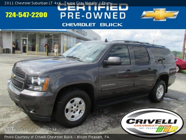 2011 Chevrolet Suburban LT 4x4 in Taupe Gray Metallic