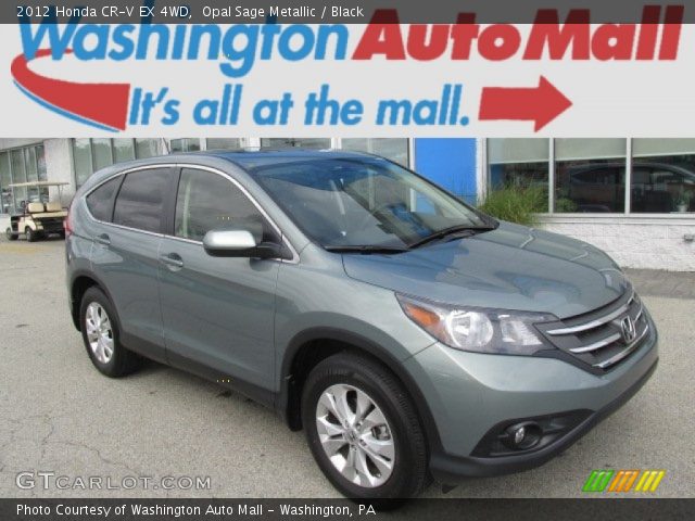 2012 Honda CR-V EX 4WD in Opal Sage Metallic