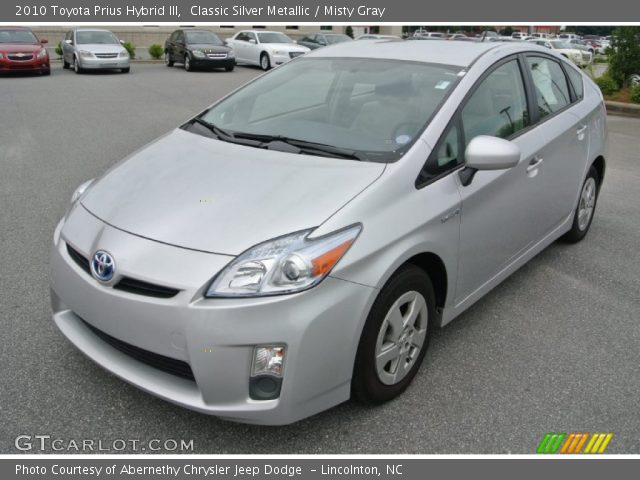 2010 Toyota Prius Hybrid III in Classic Silver Metallic
