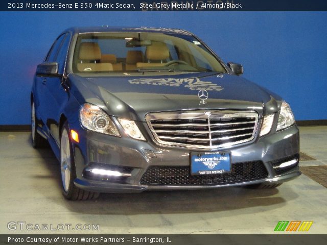 2013 Mercedes-Benz E 350 4Matic Sedan in Steel Grey Metallic