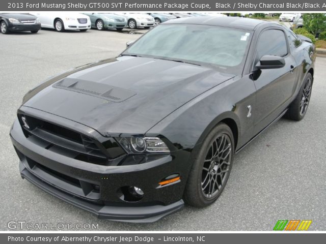 2013 Ford Mustang Shelby GT500 SVT Performance Package Coupe in Black