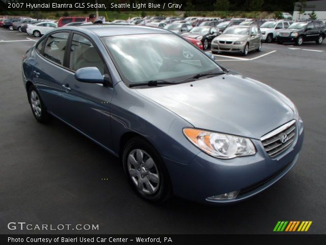 2007 Hyundai Elantra GLS Sedan in Seattle Light Blue