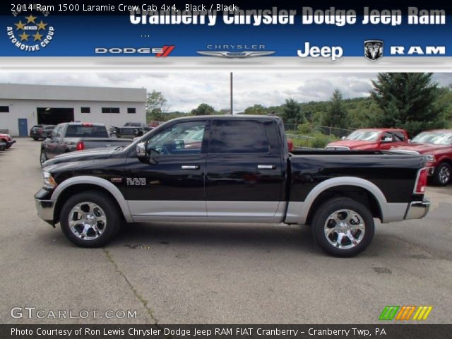 2014 Ram 1500 Laramie Crew Cab 4x4 in Black