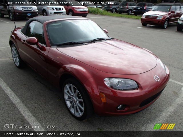 2006 Mazda MX-5 Miata Sport Roadster in Copper Red Mica