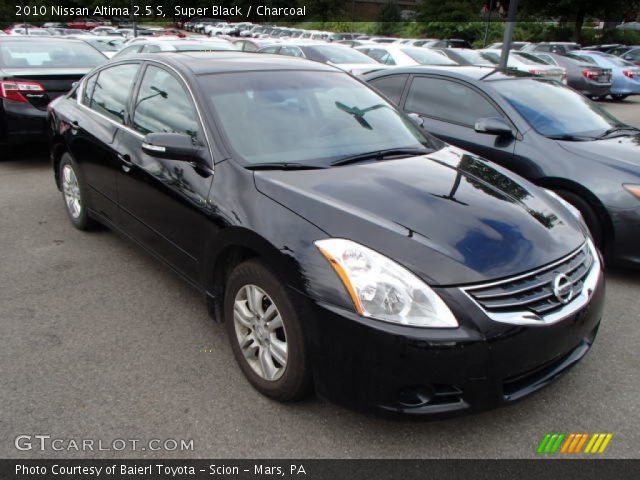 2010 Nissan Altima 2.5 S in Super Black