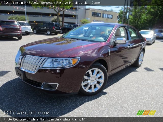 2011 Lincoln MKZ AWD in Bordeaux Reserve Metallic