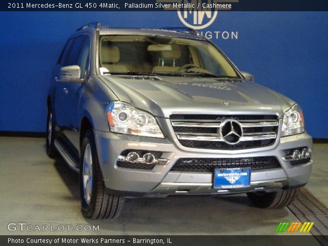 2011 Mercedes-Benz GL 450 4Matic in Palladium Silver Metallic