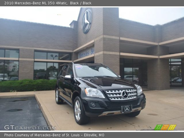 2010 Mercedes-Benz ML 350 4Matic in Black
