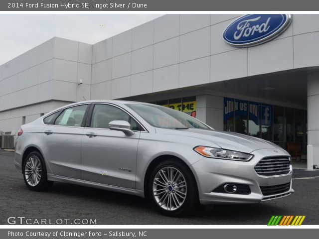 2014 Ford Fusion Hybrid SE in Ingot Silver