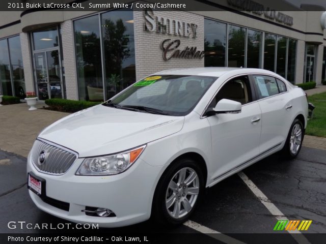 2011 Buick LaCrosse CXL in Summit White